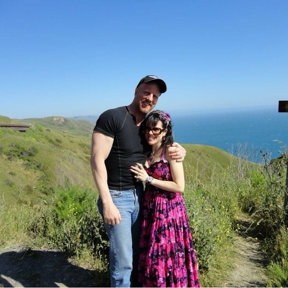 GORGEOUS Betsey Johnson Floral Maxi Dress - Picture 8 of 9